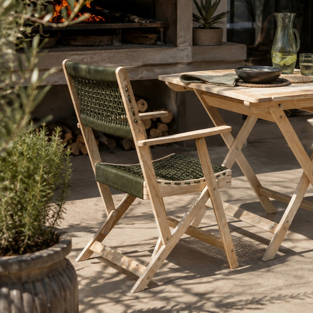 Homewood Cottonwood Phinda Cotswold Folding Chair - Green