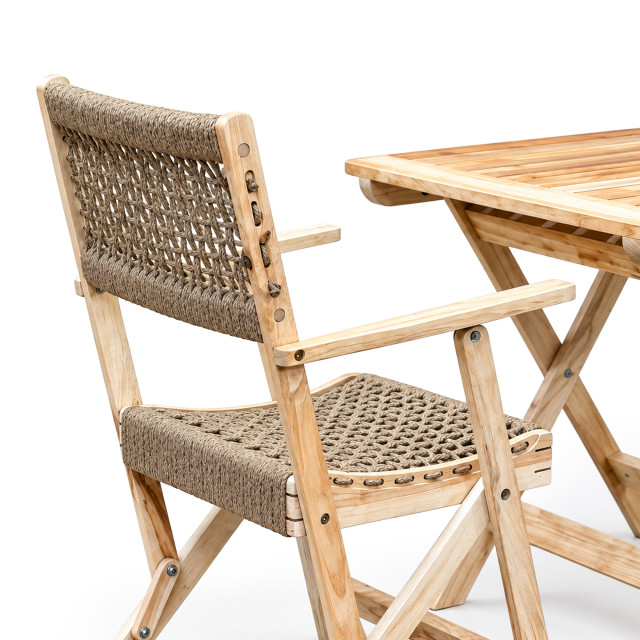 Homewood Cottonwood Phinda Cotswold Folding Chair - Natural