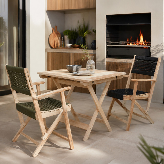 Homewood Cottonwood Phinda Folding Square Table