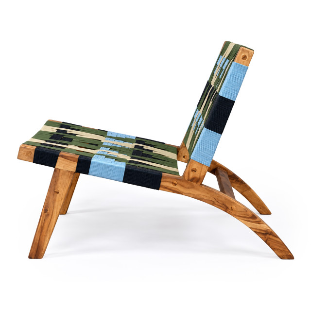 Homewood Cottonwood Paindane Ndebele Occasional Chair