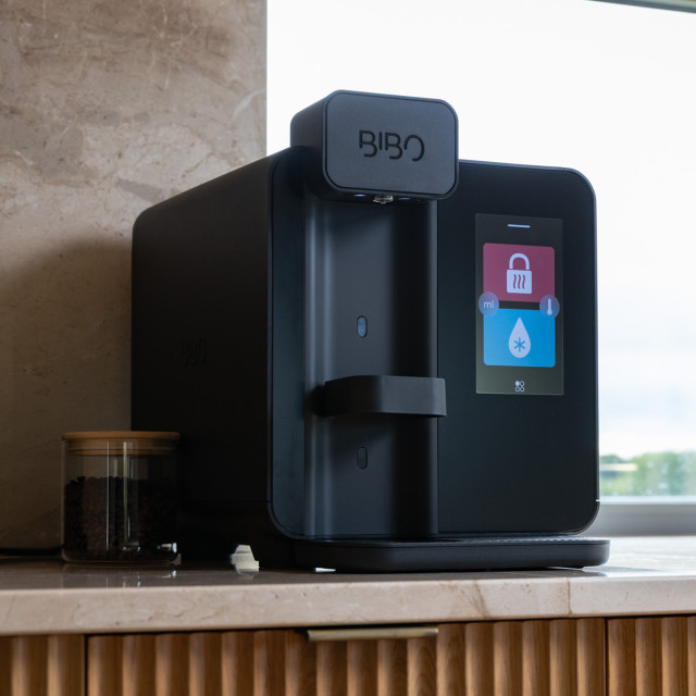 BIBO Counter-Top Instant Filtered, Chilled and Boiling Water Unit - Charcoal