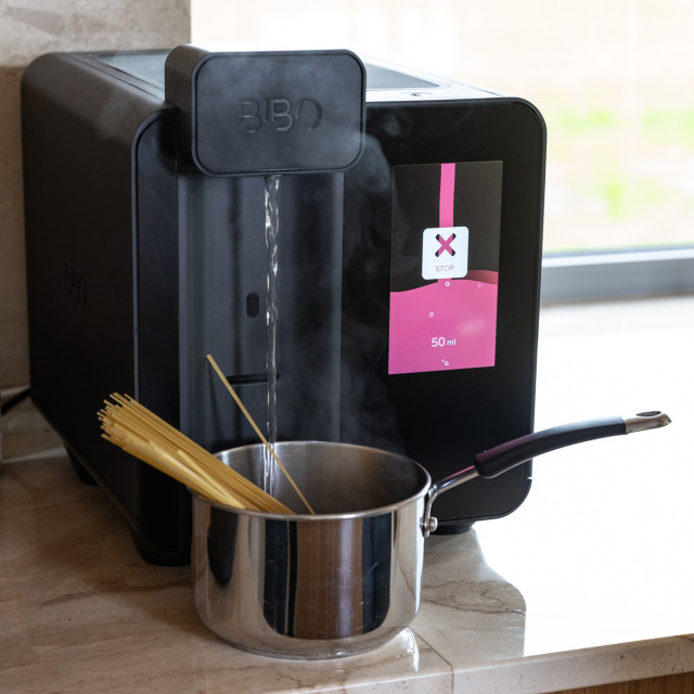 BIBO Counter-Top Instant Filtered, Chilled and Boiling Water Unit - Charcoal