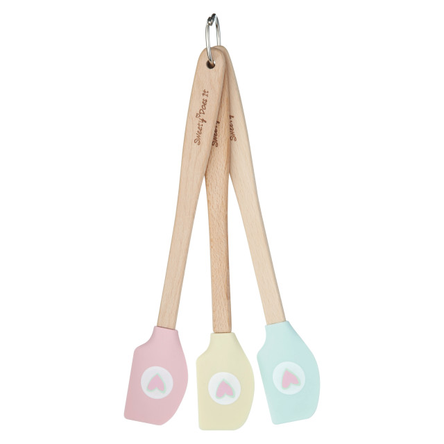 Sweetly Does It Mini Spatulas, Set of 3