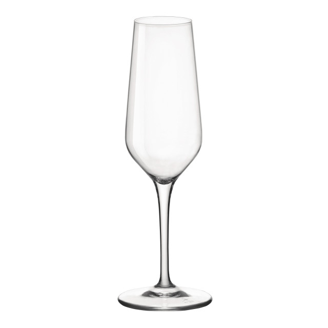 Bormioli Rocco Electra Champagne Flute Glasses, Set of 6
