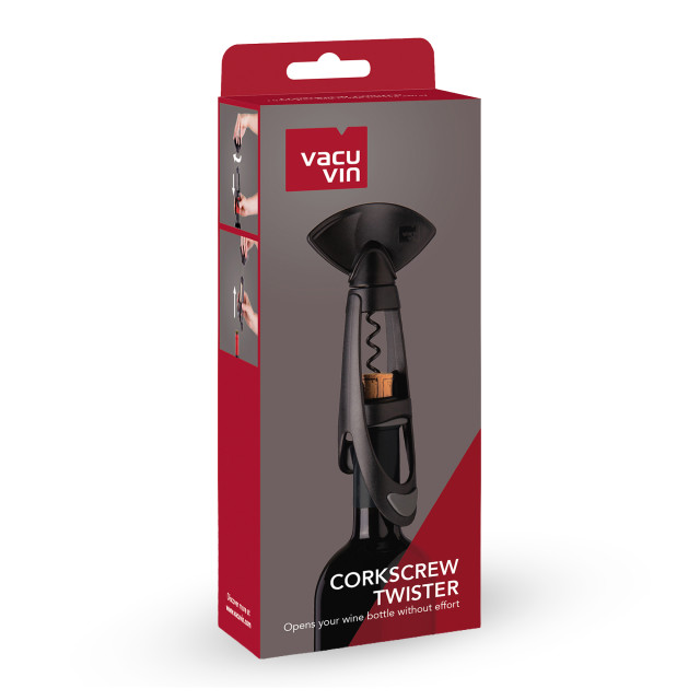 Vacu Vin Twister Corkscrew Bottle Opener