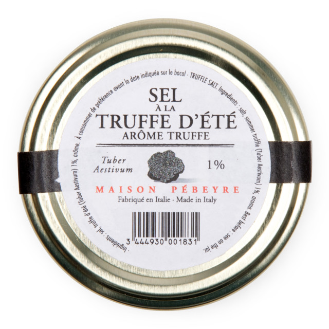 Maison Pebeyre Truffle Salt detail of the lid