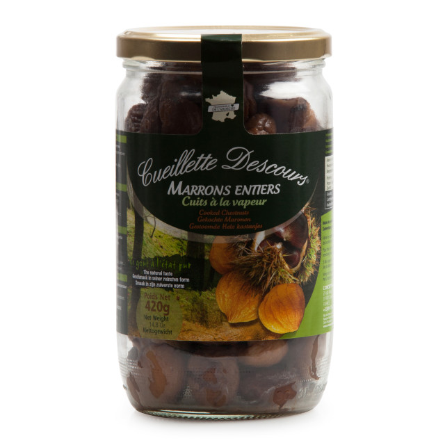 Cueillette Descours Cooked Chestnuts, 420g