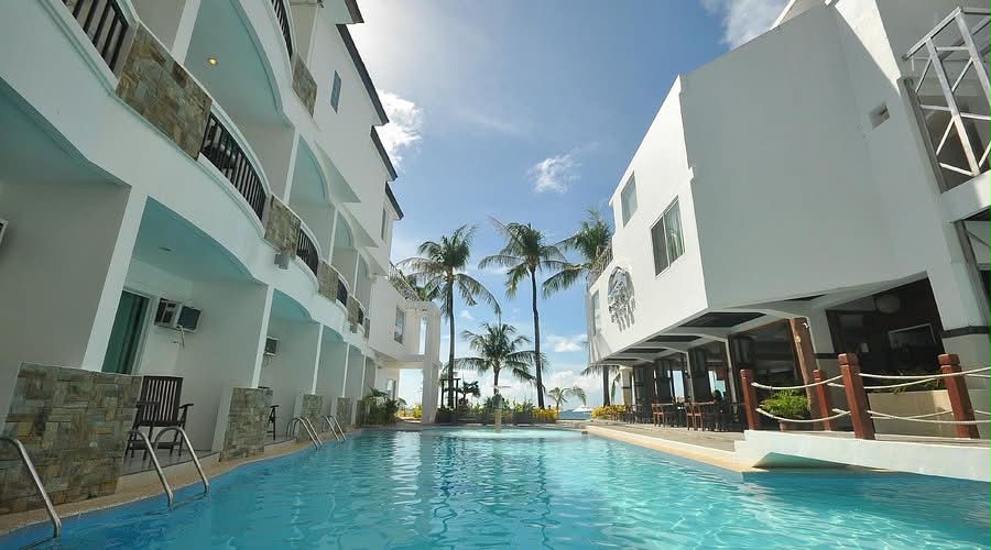 Ocean Club Boracay rooftop infinity pool