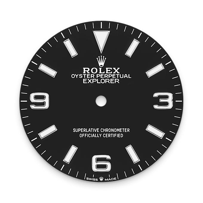 Black dial