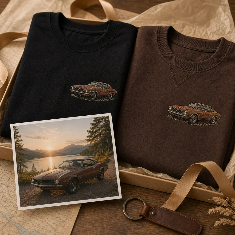 HOB002 05 tshirt sweatshirt gift road trip car