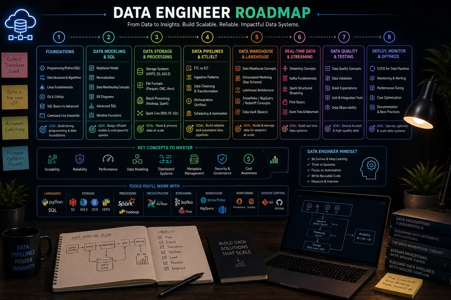 Finished the Data Engineer Roadmap? Here's What's Next (2026)