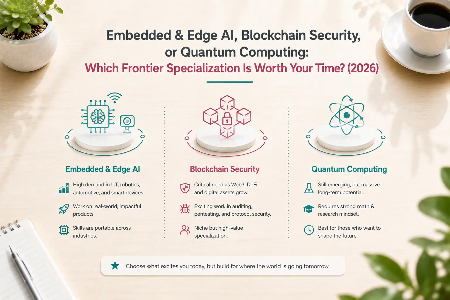 Embedded & Edge AI, Blockchain Security, or Quantum Computing: Which Frontier Specialization Is Worth Your Time?