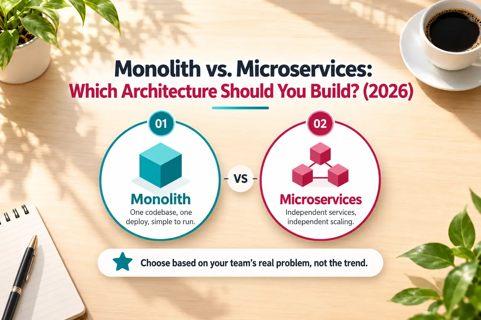 Monolith vs. Microservices: Which Architecture Should You Actually Build?