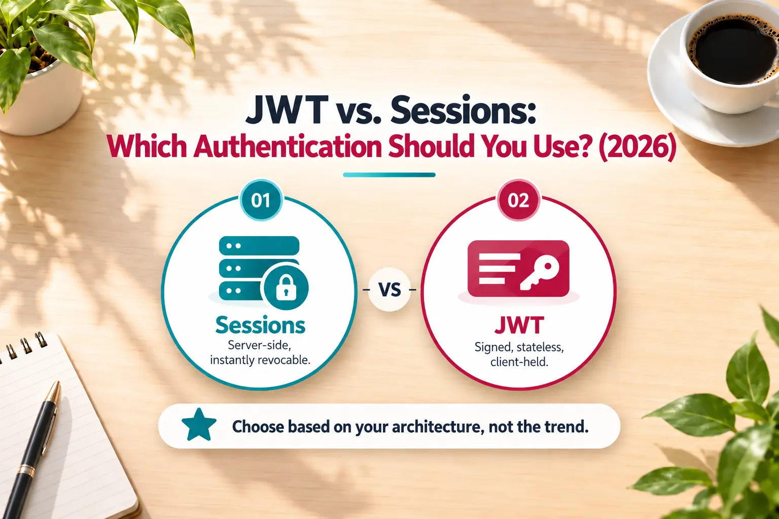 JWT vs. Sessions: Which Authentication Should You Use?