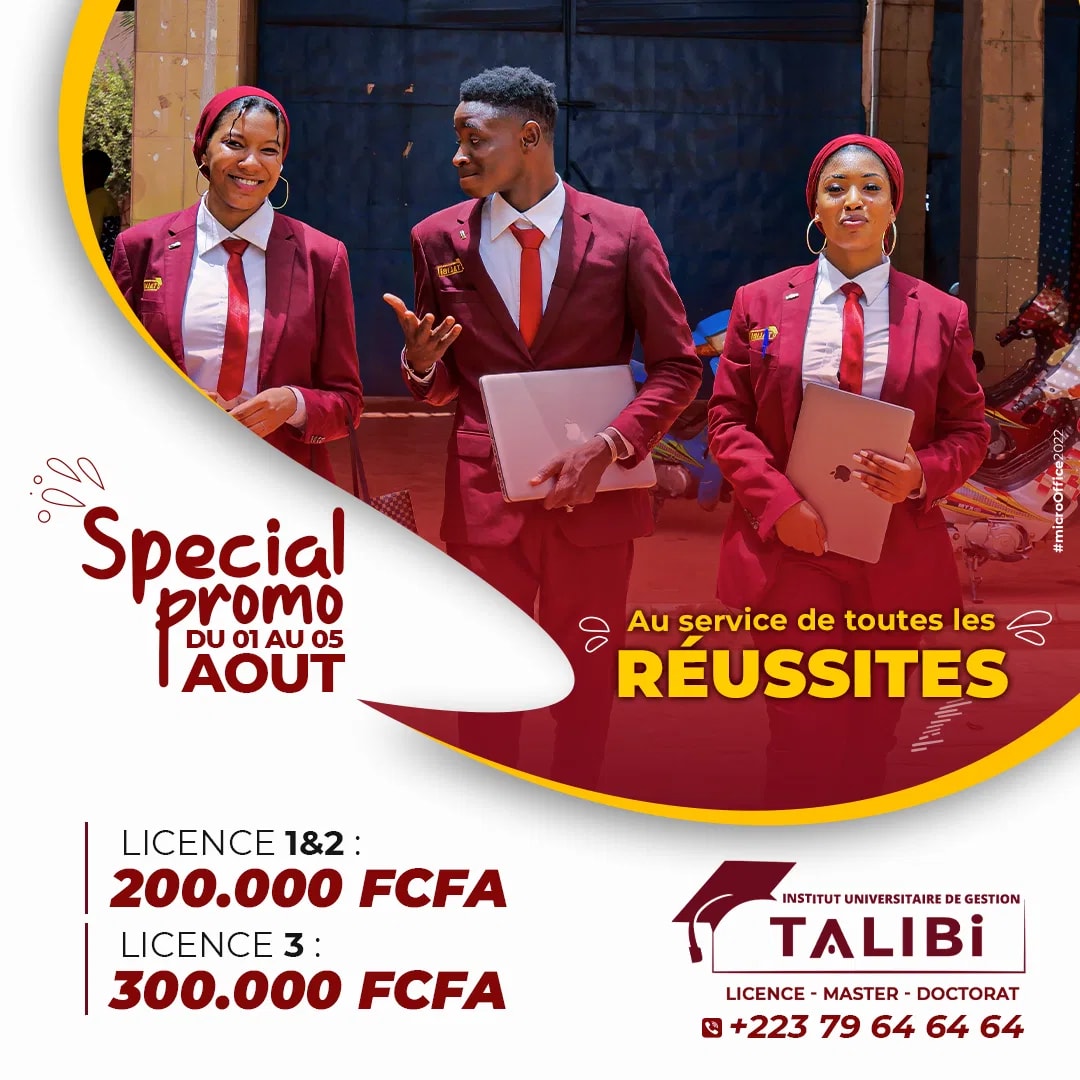 Visuel de promotion de rentrée pour l'auto-école Talibi