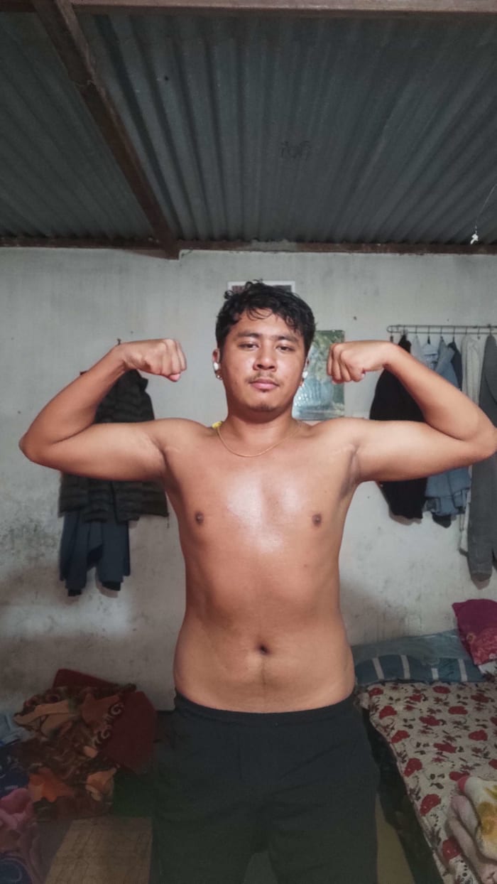 Basanta Saru workout progress
