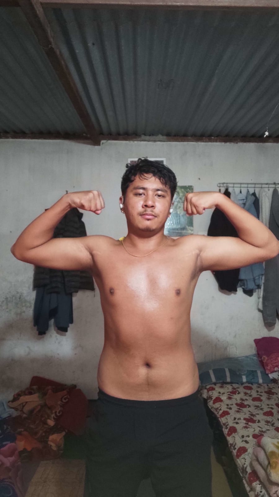 Basanta Saru workout progress on October 4, 2026