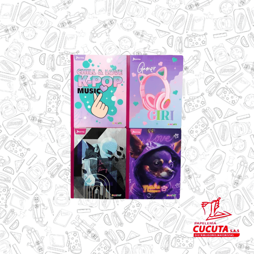 CUADERNO COSIDO X 100 HJ-1 X-PRESARTE PC X 44