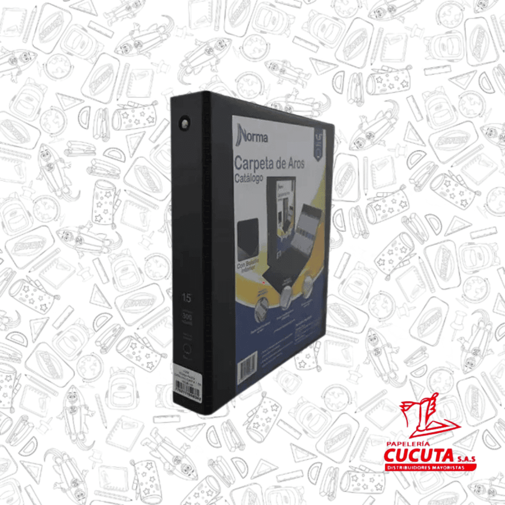 FOLDER 1.5 NEGRO NORMA