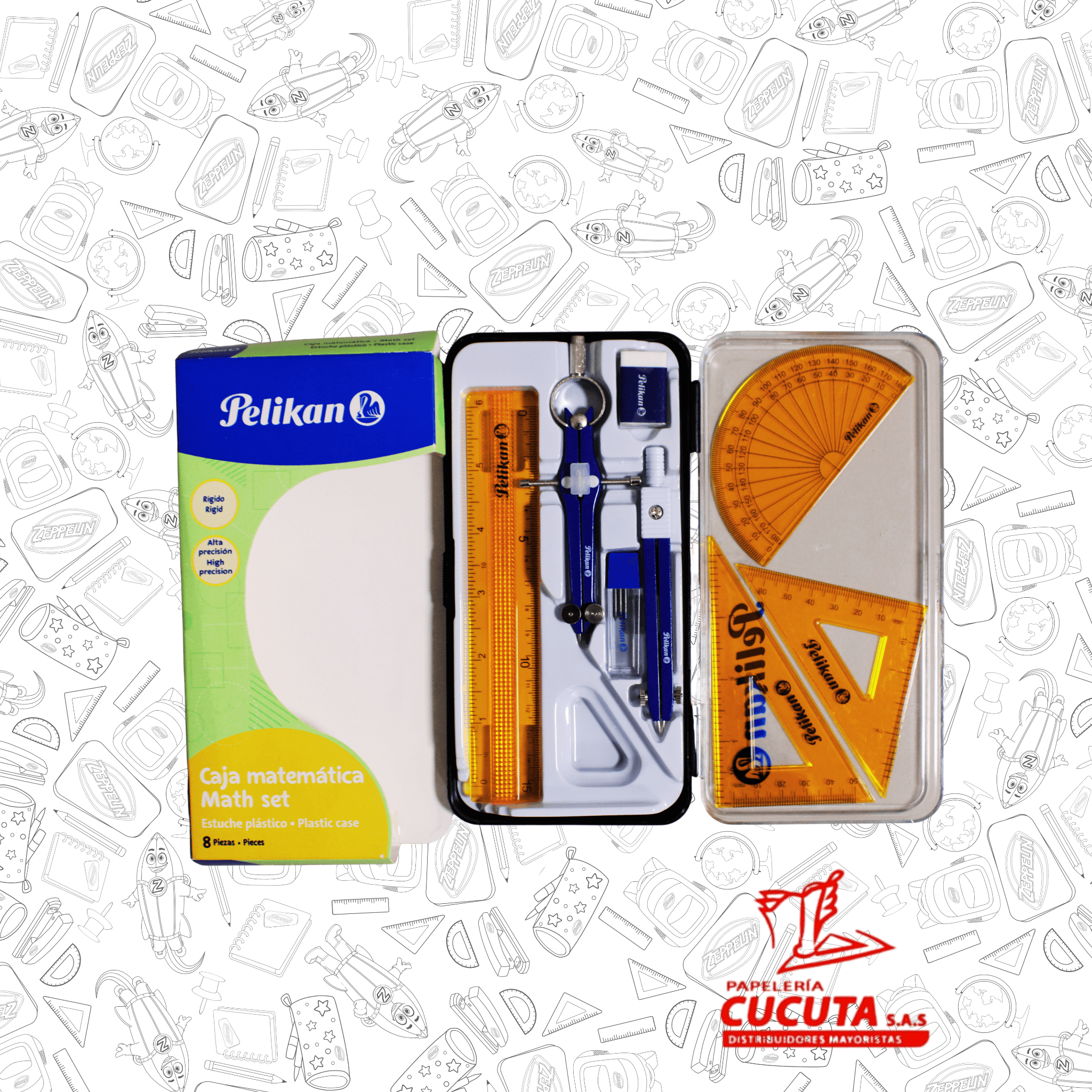 CAJA MATEMATICA PELIKAN