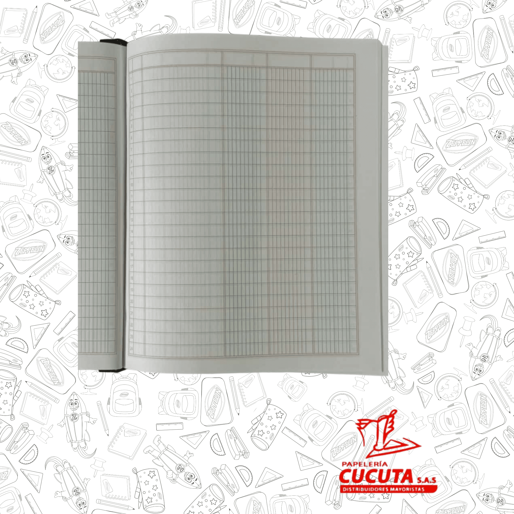 LIBRO CONTABILIDAD 1/2 OFICIO 80 HJ BOSTON vista 2