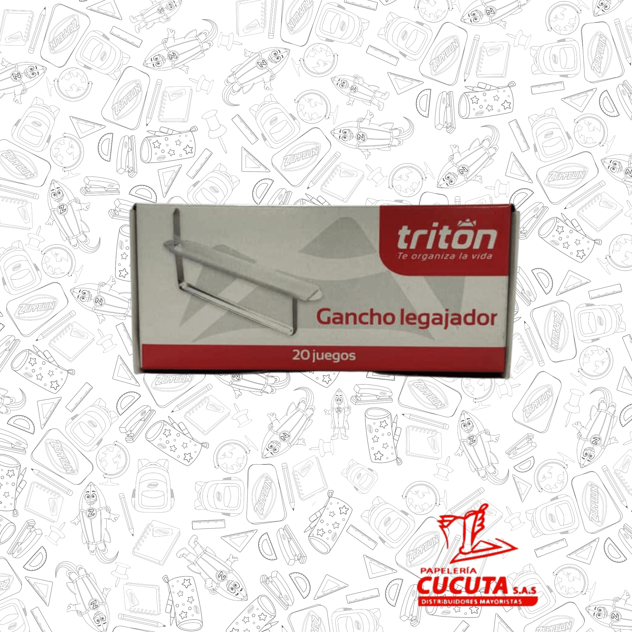 GANCHO LEGAJADOR METAL PLAS TRITON