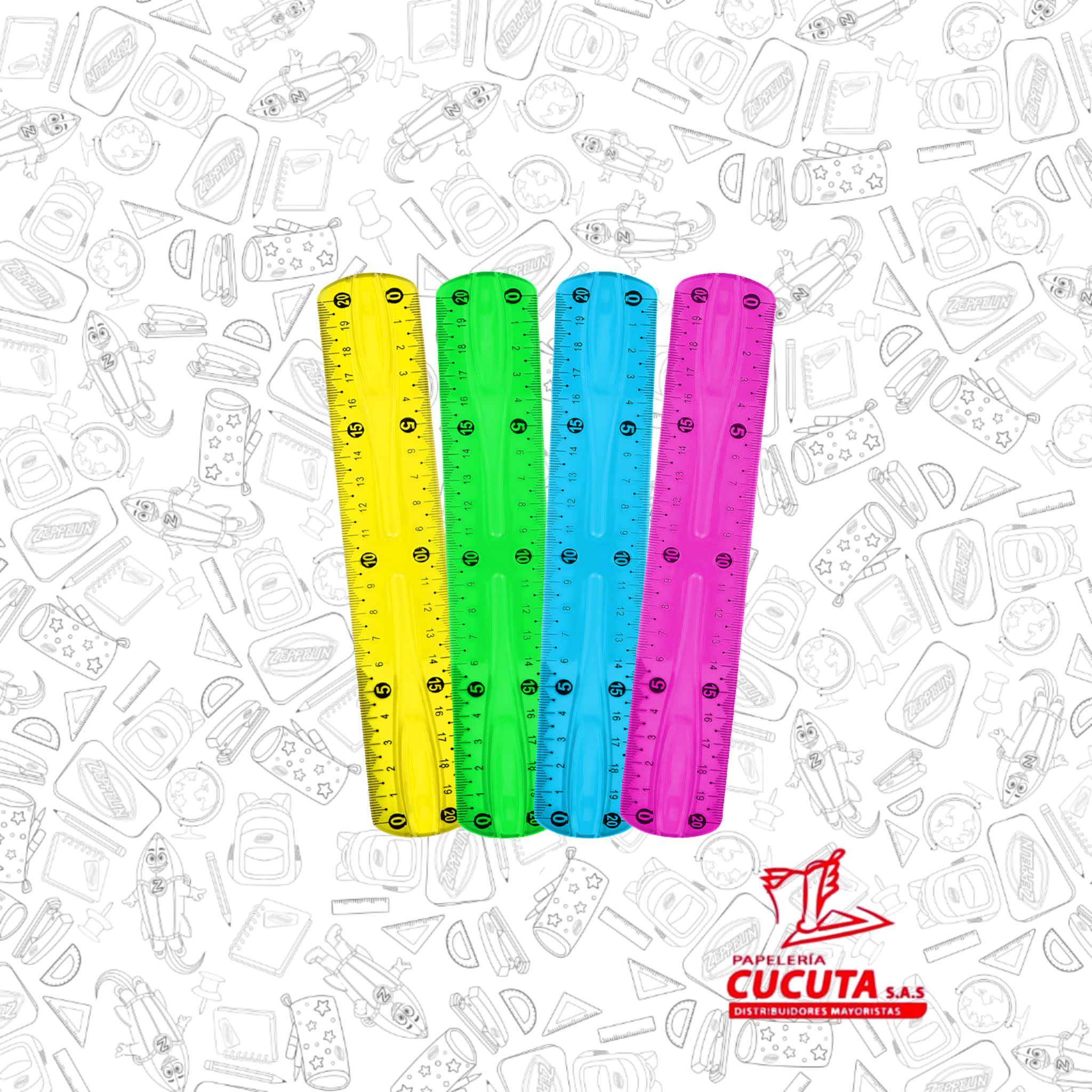 REGLA X 20 CM FLEXIBLE R/020 Y ZP084 ZEP