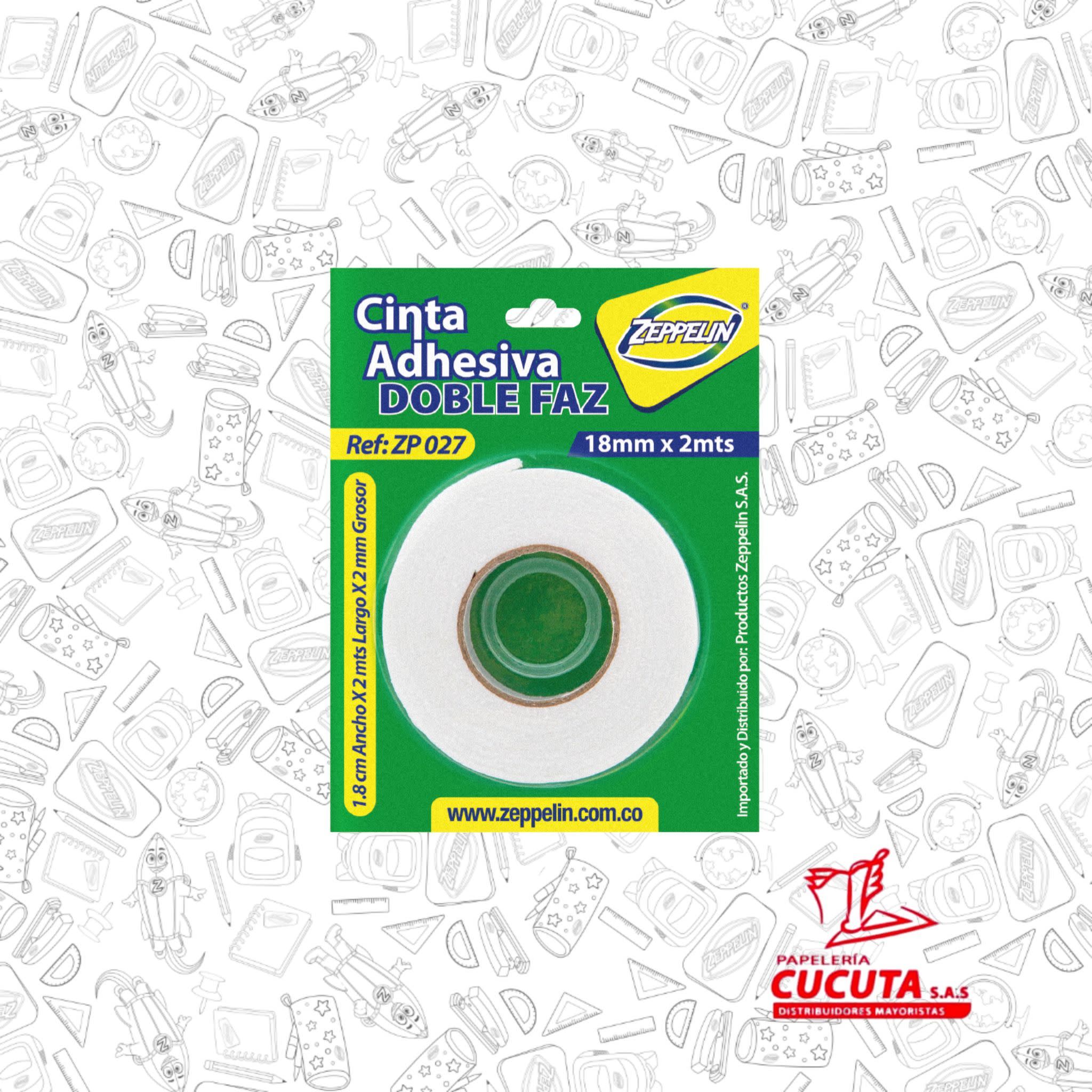 CINTA DOBLE FAZ PQÑ X 2 M ZP027 2.5 GR 185 1193
