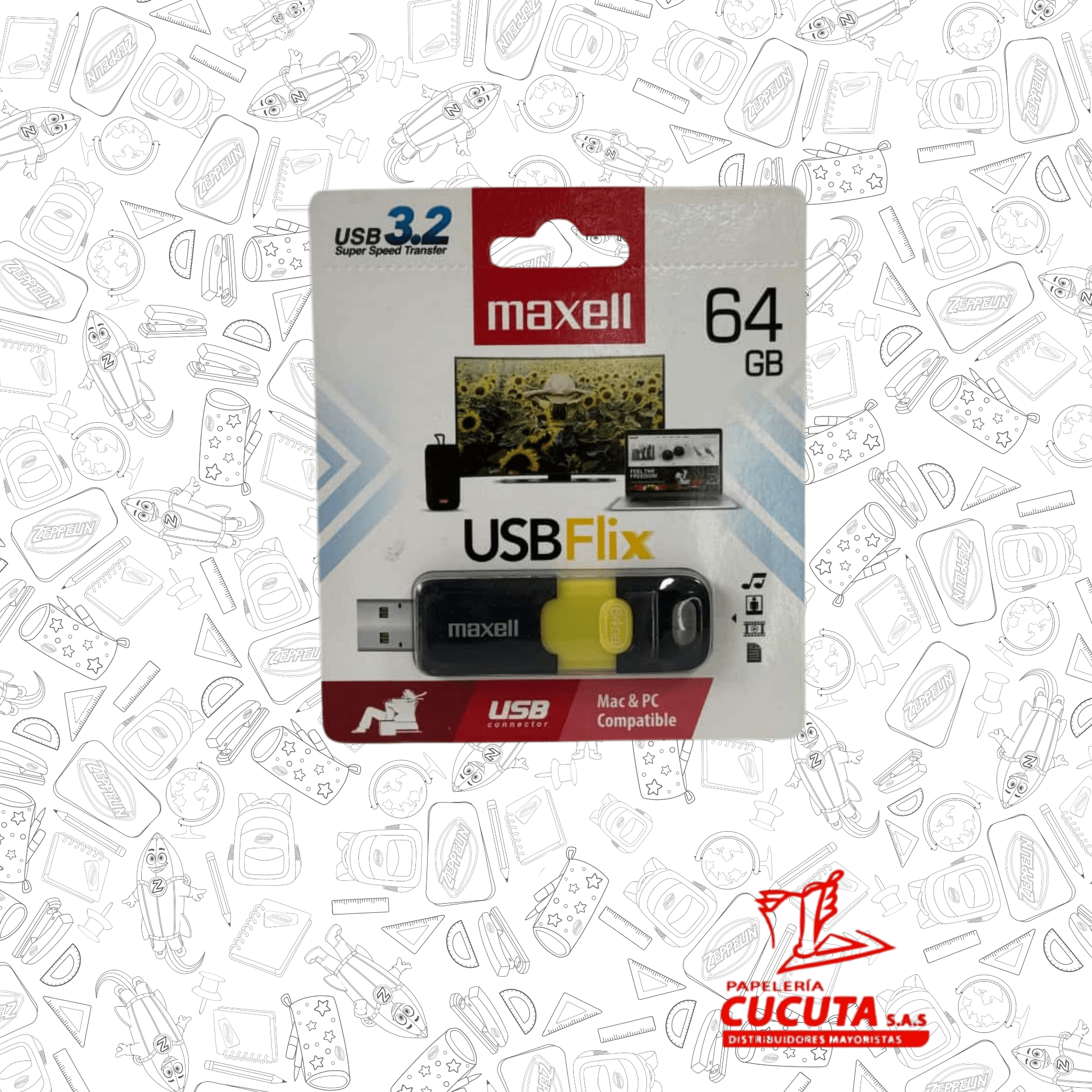 MEMORIA MAXELL USB 64 GB