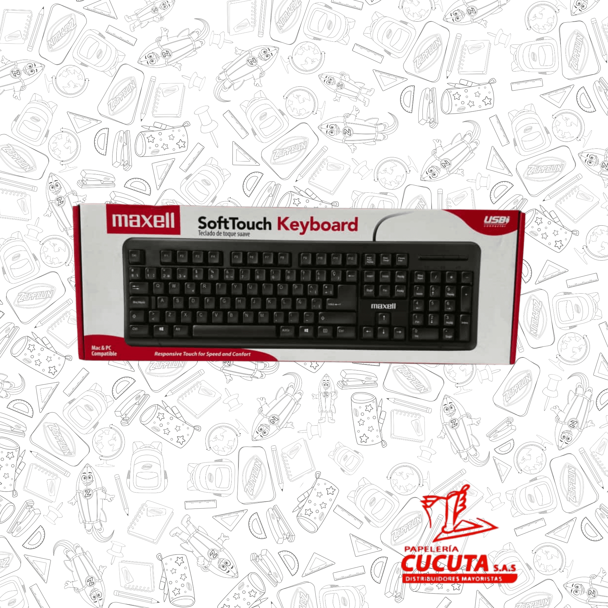 TECLADO MAXELL ALAMBRICO