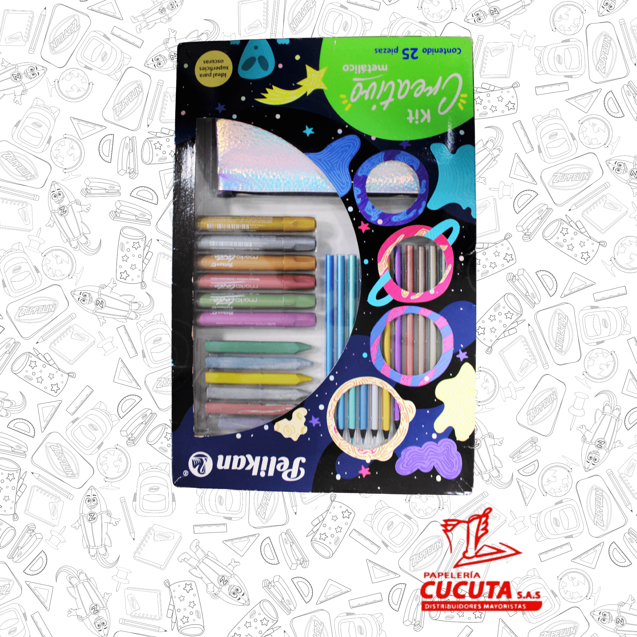 SET CREATIVO EDICION METALICO SAMS PELIKAN