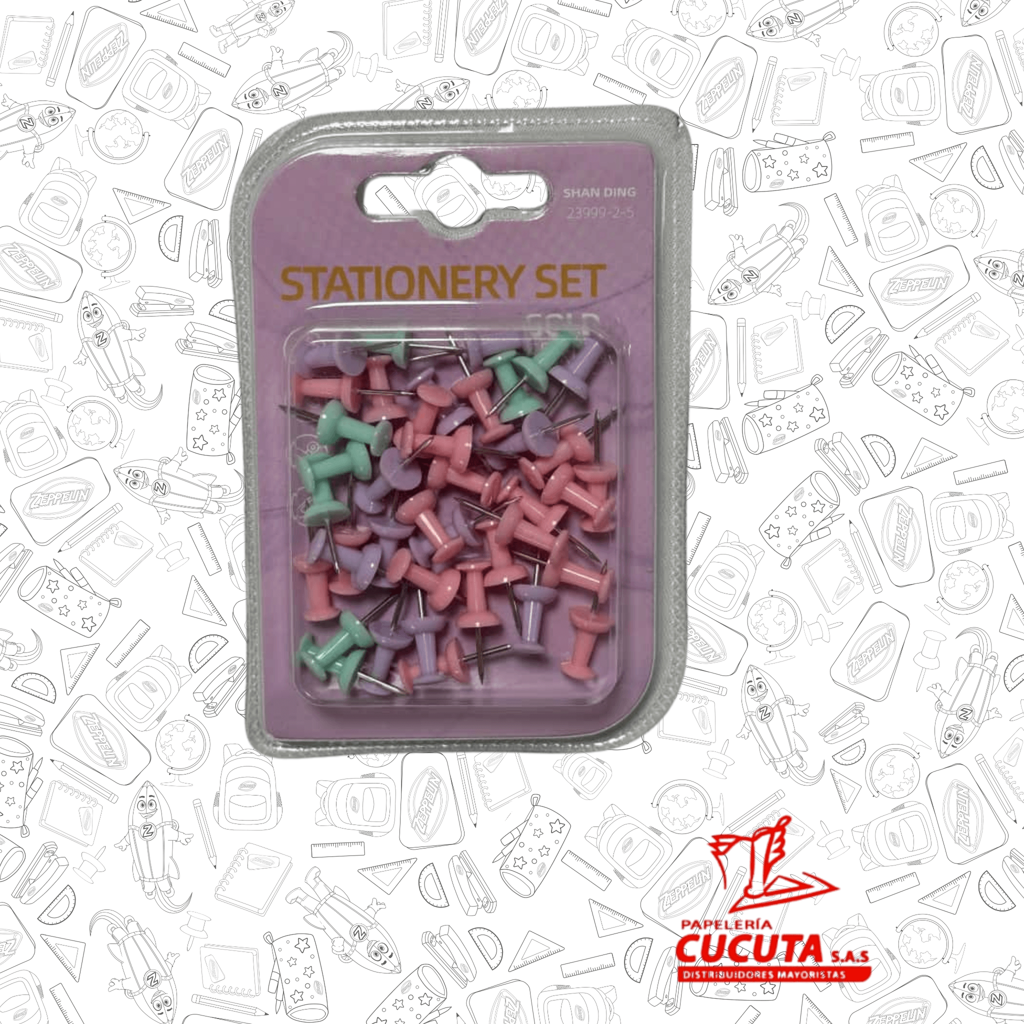 CLIPS Y CHINCES  PASTEL REF. 23999 -4-1-2-5