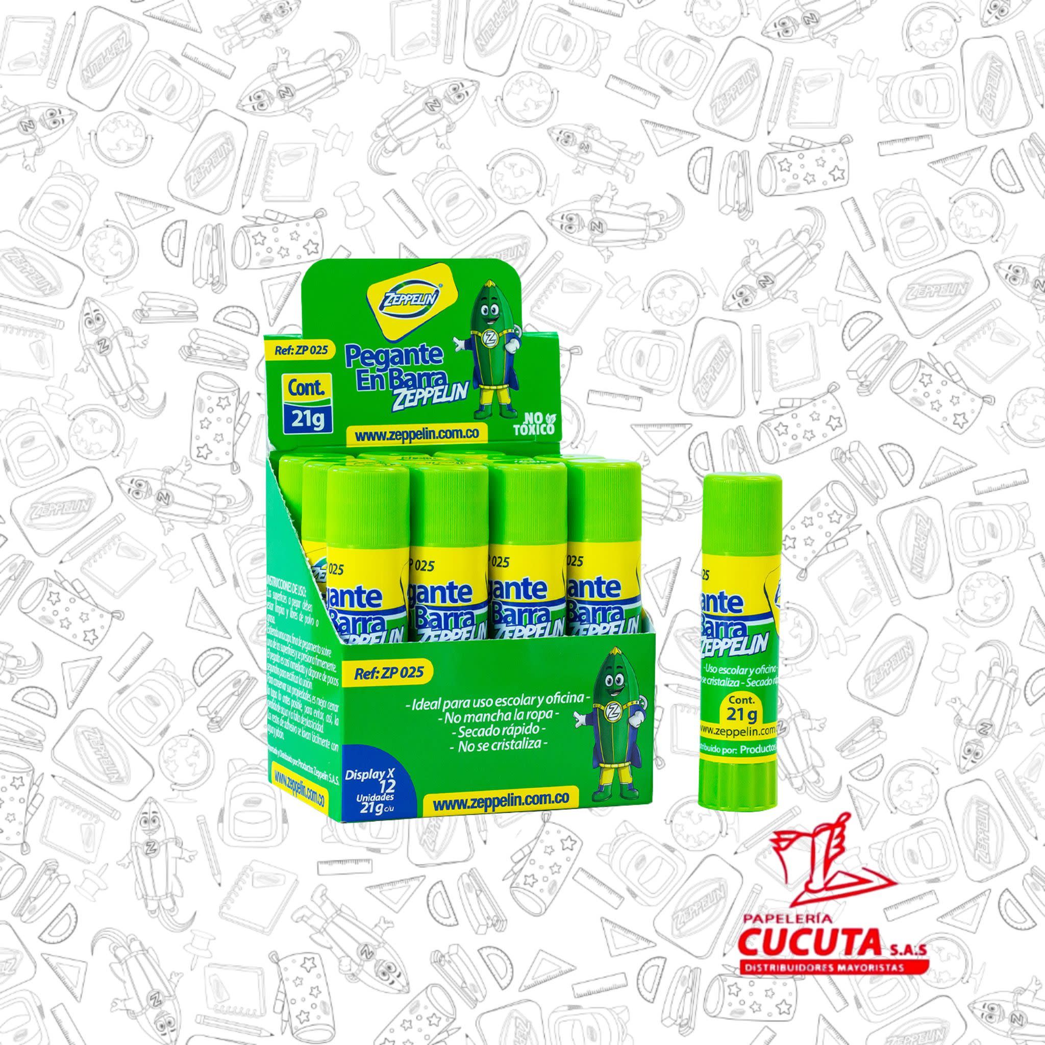 PEGANTE BARRA 21 G ZP025 PCX384 TAPA VERDE ZEPPELIN