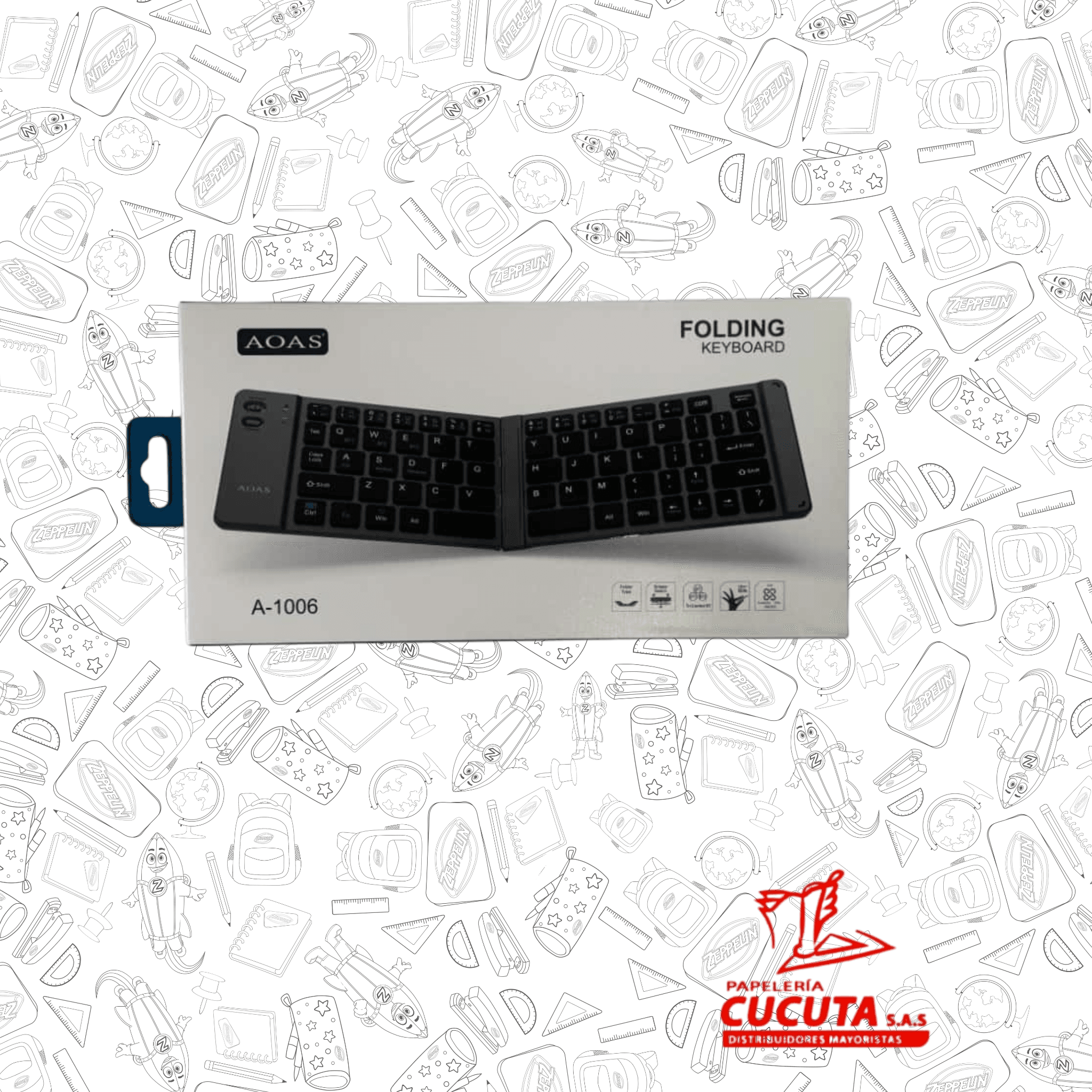 TECLADO  PARA COMPUTADOR R/F 1006/ KB130 NIA Y AOAS