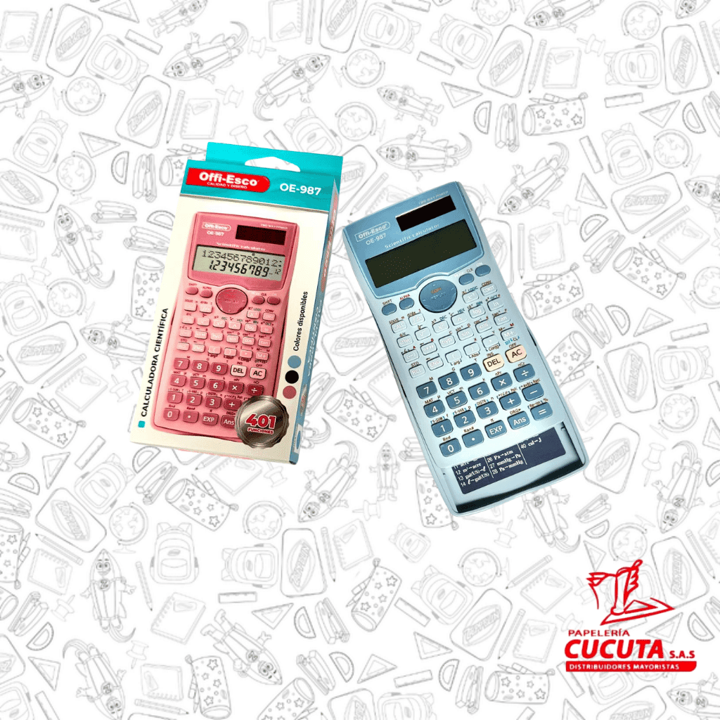 CALCULADORA CIENTIFICA OE 987 401F OFFIESCO