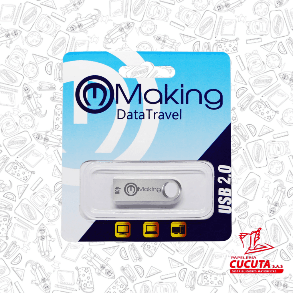 MEMORIA USB  4 GB MAKING METALICA