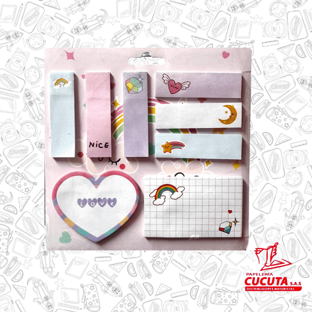 NOTAS ADHESIVAS MOTIVOS YSD-7786
