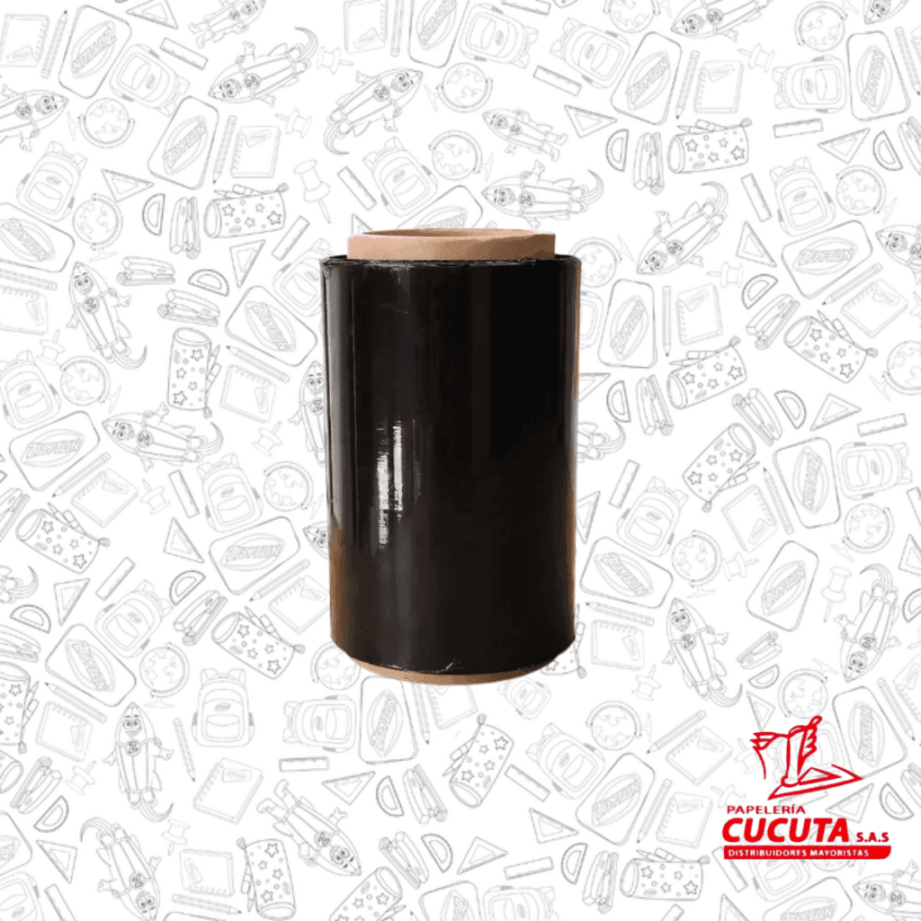 PAPEL CHICLE NEGRO 16.5CM X 20MIC 800G