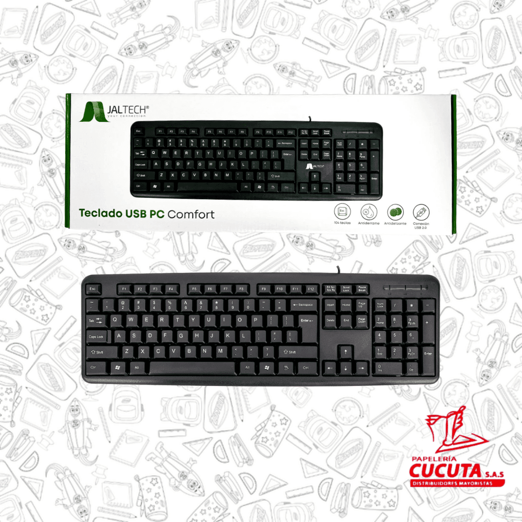 TECLADO USB R/F  8236 JALTECH