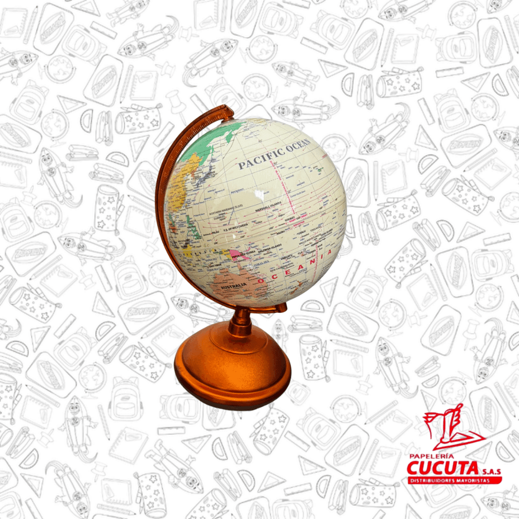 GLOBO TERRAQUEIO BEIGE R/F  2195 / 631