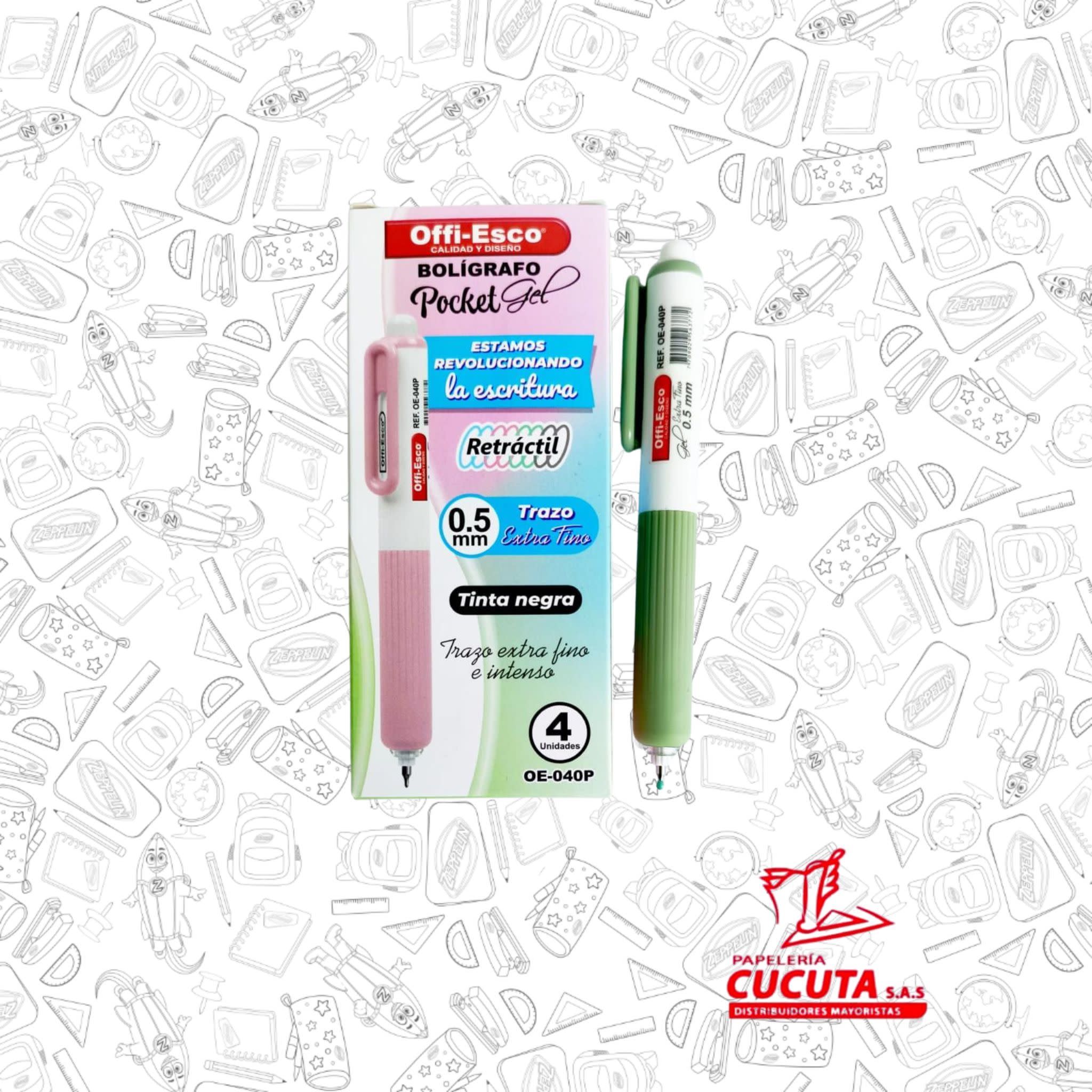 BOLIGRAFO POCKET OE-040 GEL 0.5MM