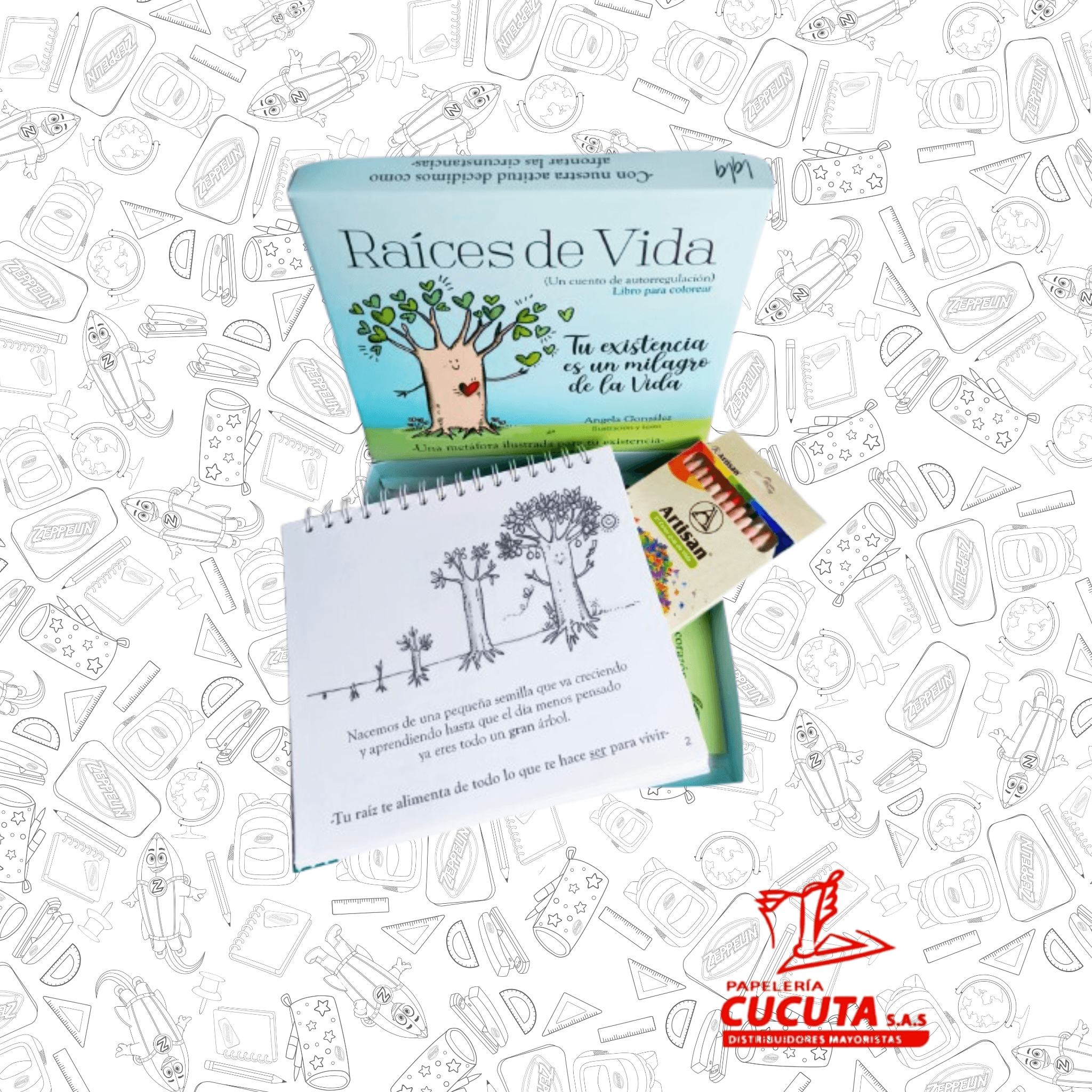 LIBRO MANDALA LALA TRAZO SURTIDAS