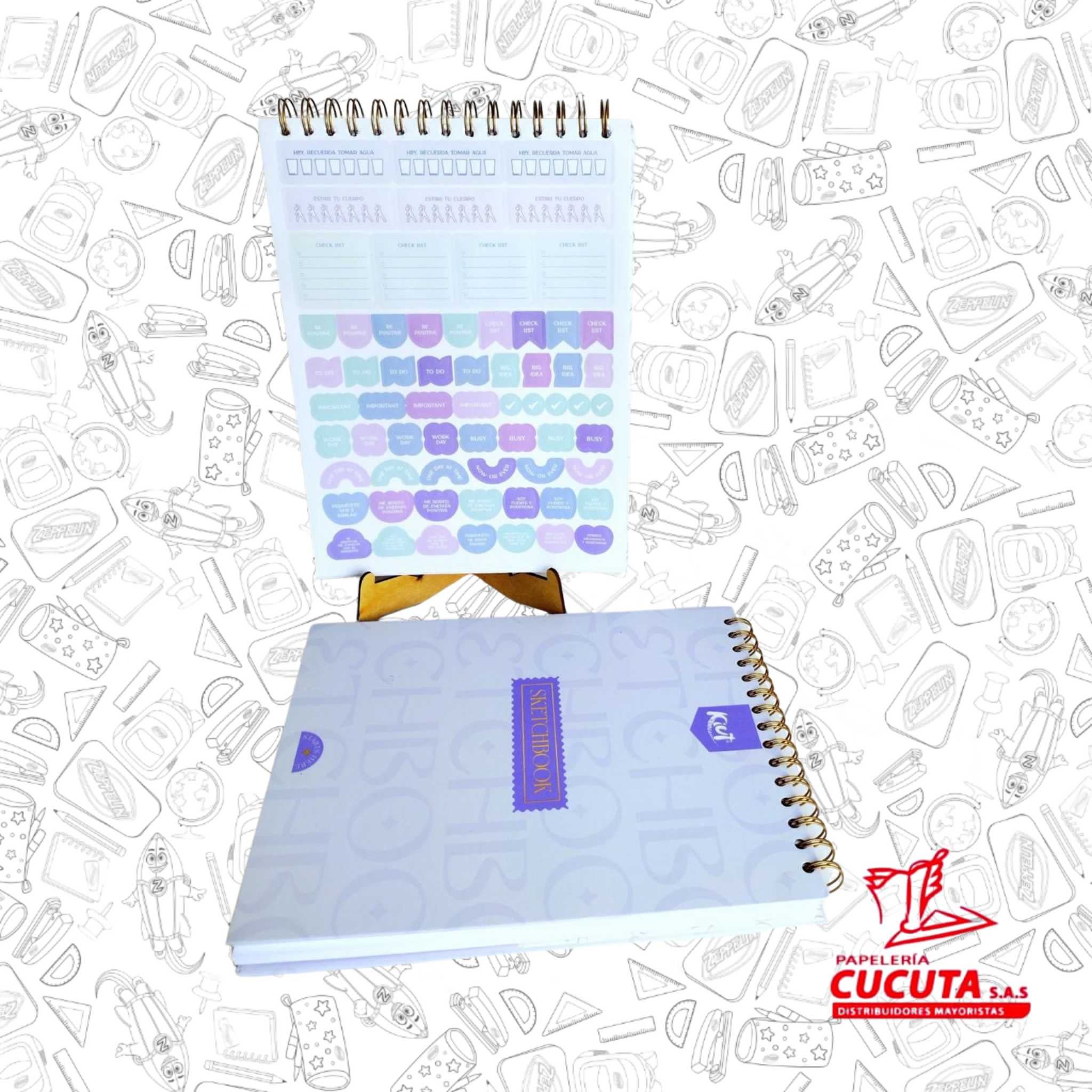 BITACORA SKETCHBOOK KIUT 9589