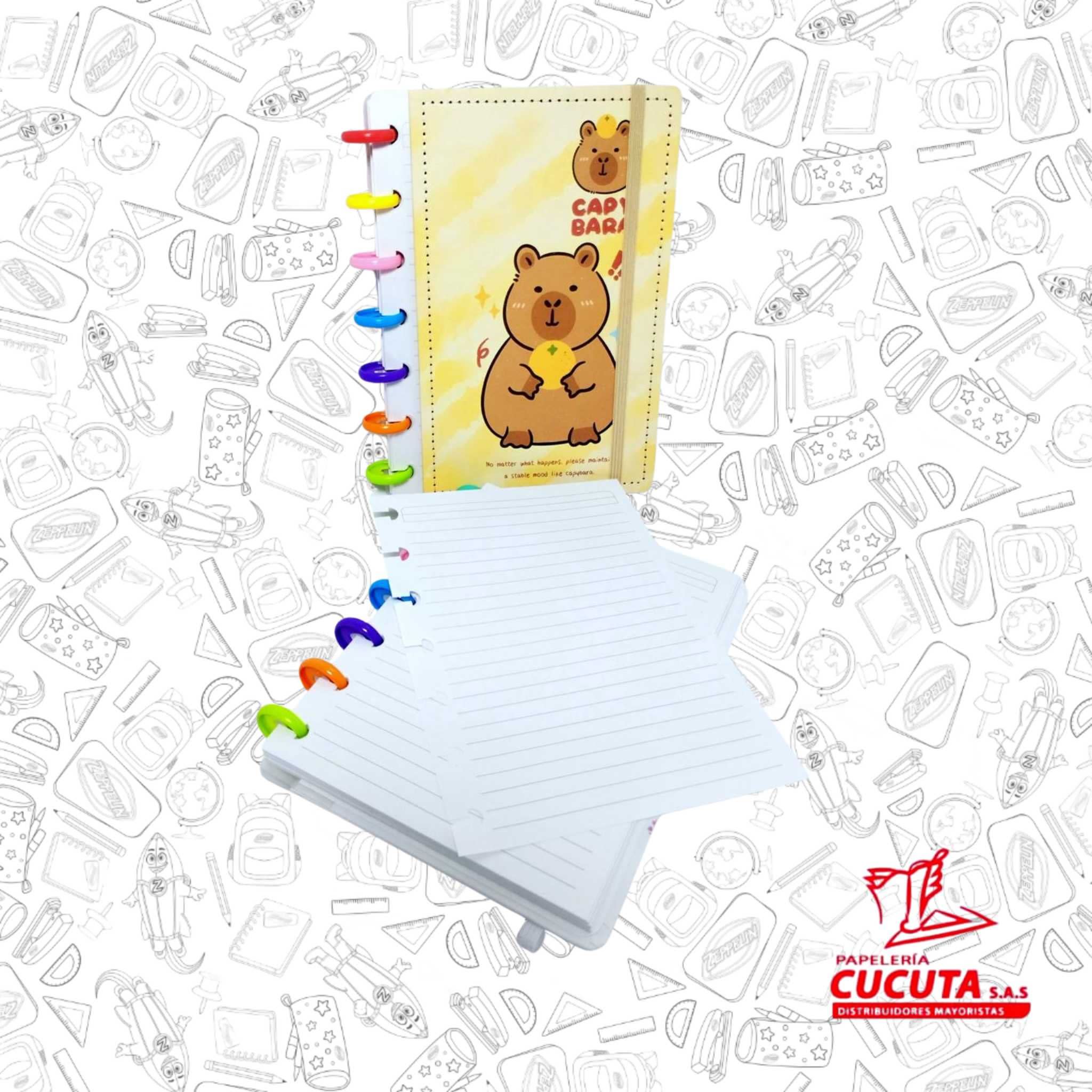 AGENDA ARGOLLADA CAPIBARA NT-7
