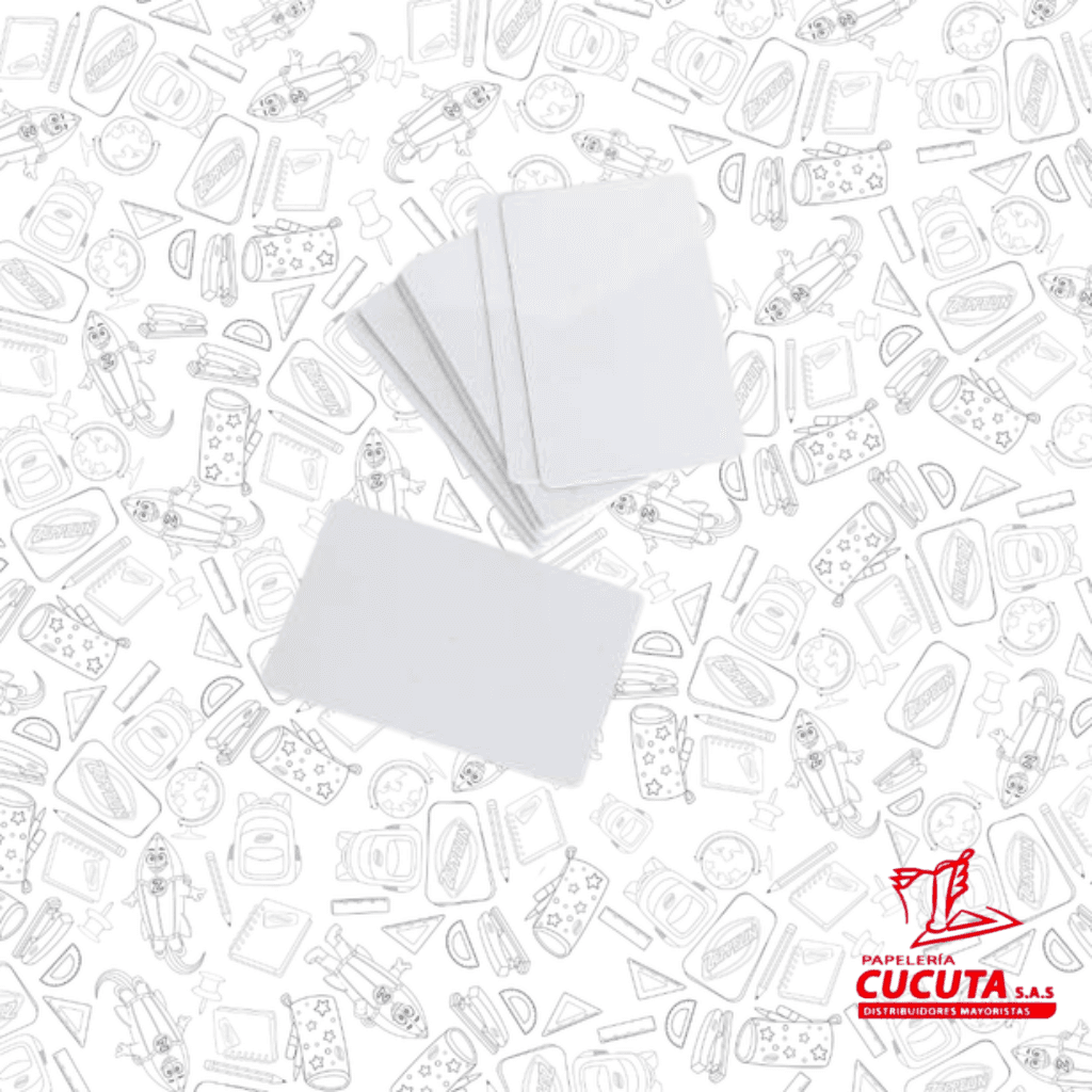 TARJETA PVC  X 100