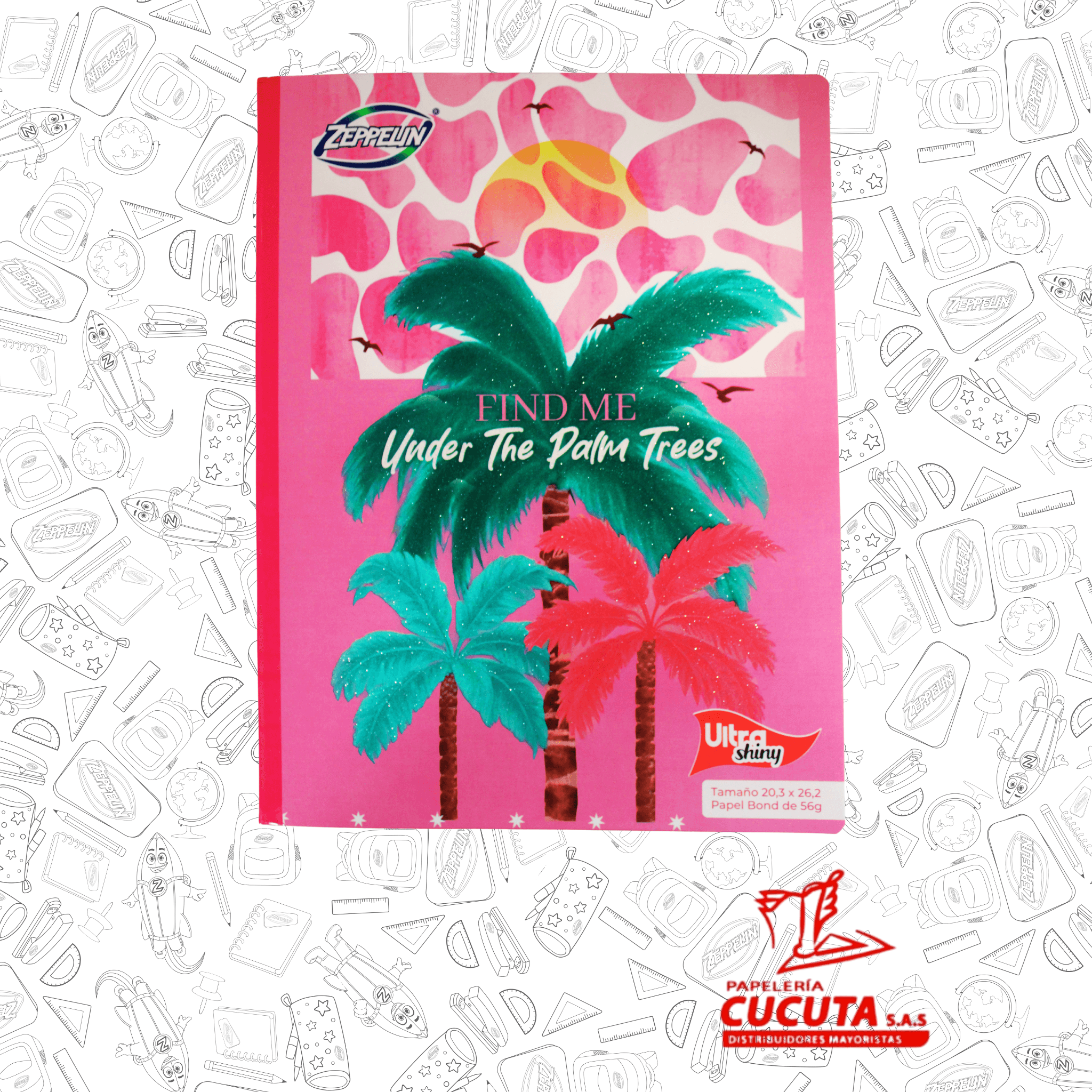 CUADERNO COSIDO 100HJ GDE -1 ULTRA SHINY 20.3X26.2 PCX30 vista 26