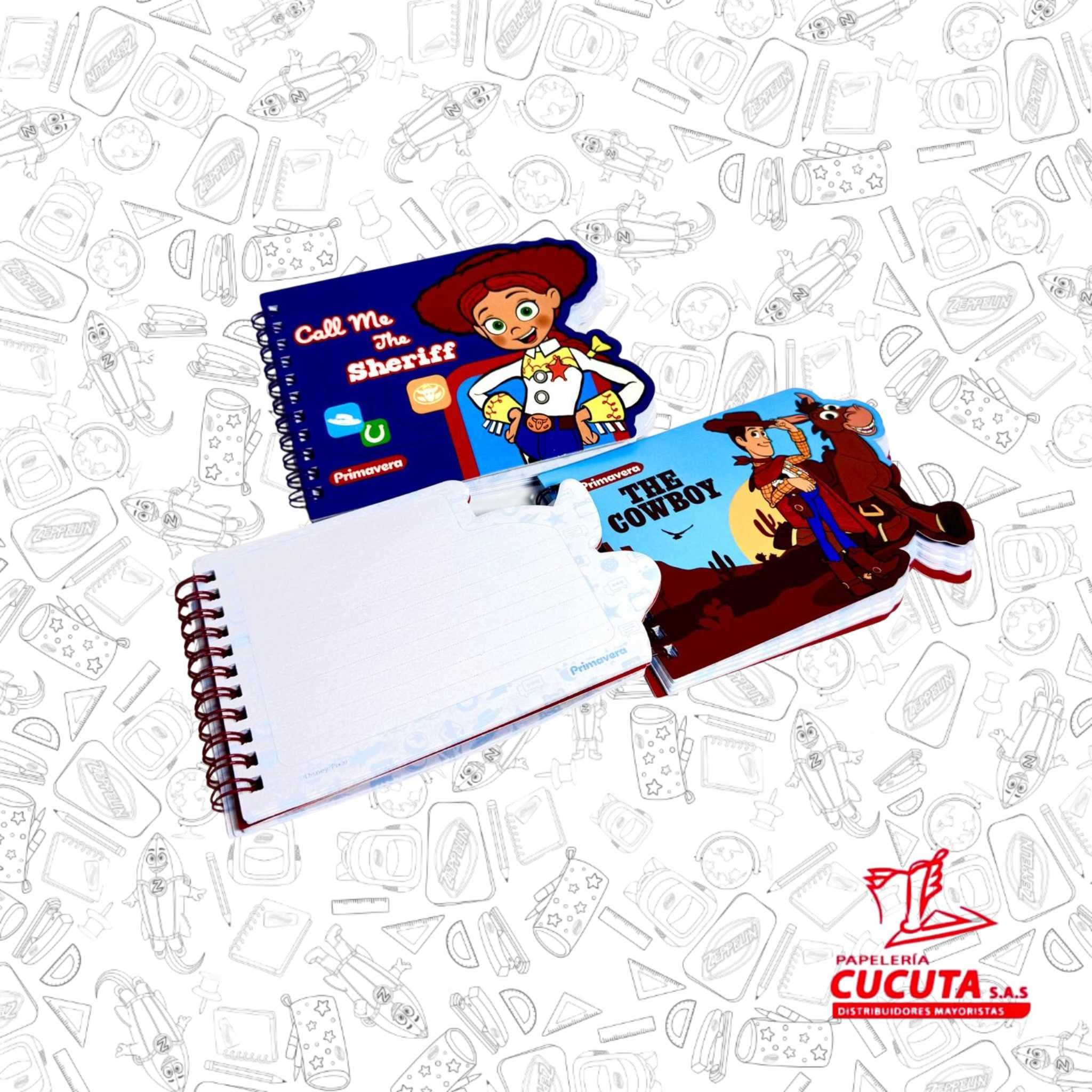 CUADERNO CON FORMAS PRIMAVERA 4745
