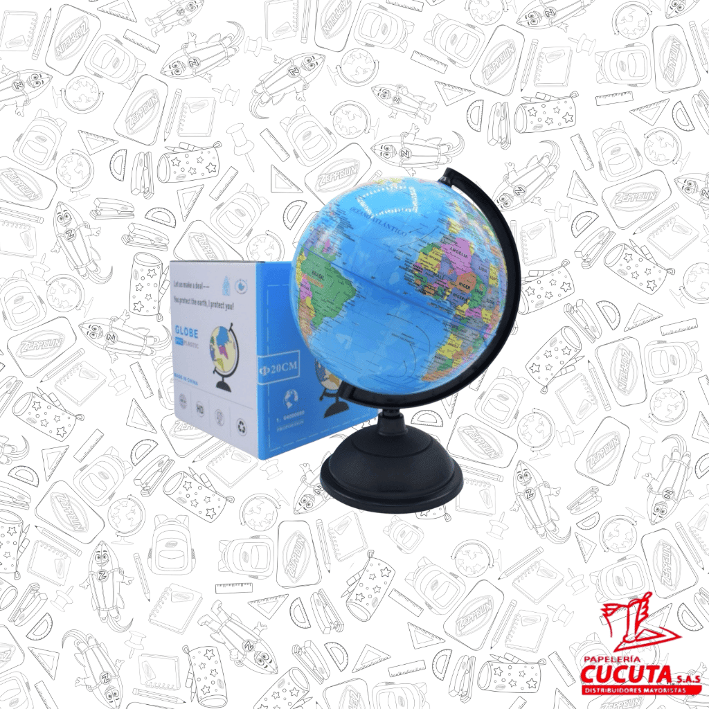 GLOBO TERRAQUEO  8 " REF. 20 CM PVC