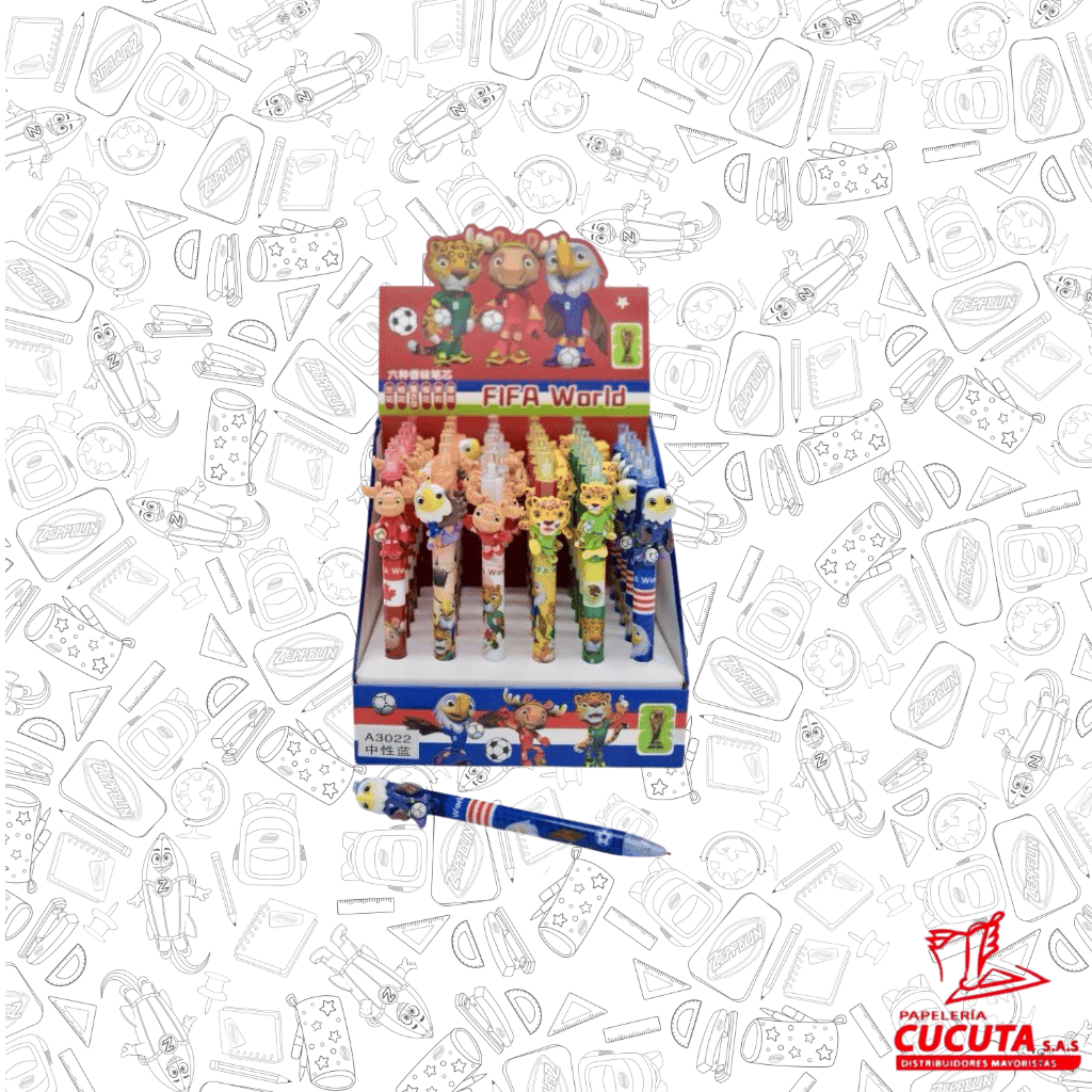 LAPICERO RETRACTIL MASCOTAS 3022 DISPLEY * 36
