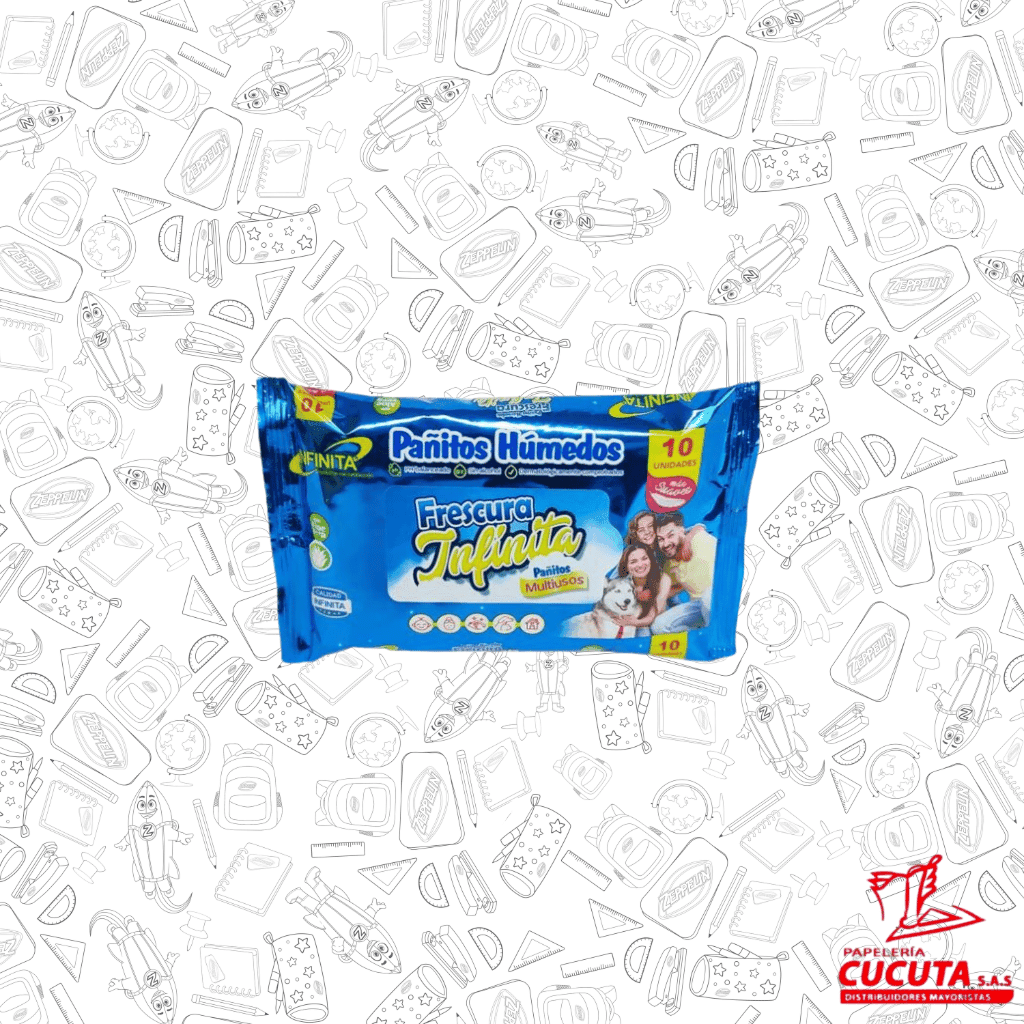PAÑITOS HUMEDOS X 10 INFINITA